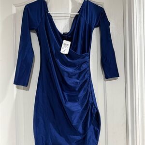 Windsor Blue Mini Dress